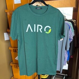 Airo Branded Authentic Green T-Shirt NWT SIZE LARGE